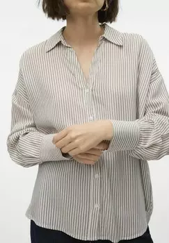 Блузка на пуговицах VMBUMPY Vero Moda, белый