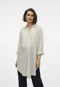 Блузка на пуговицах VMISABEL Vero Moda, серебристый