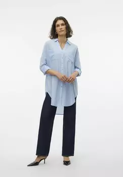 Блузка на пуговицах VMISABEL Vero Moda, синий
