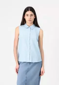 Блузка на пуговицах VMNORA SHIRT Vero Moda, синий