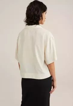 Блузка на пуговицах WE STUDIO WE Fashion, кремовый