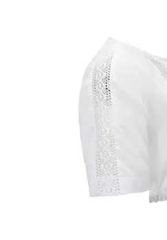 Блузка на пуговицах Wiesnknig, белый