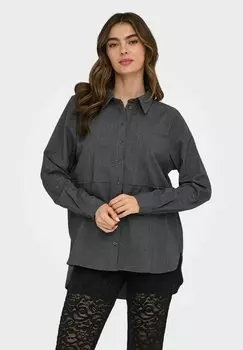 Блузка на пуговицах WILLY JDY, цвет Dark Grey Melange
