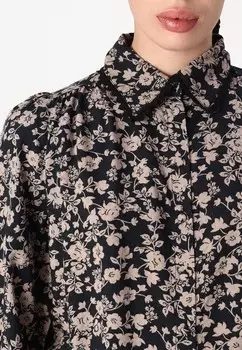 Блузка на пуговицах YASTILERA SHIRT YAS, черный