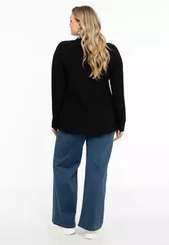 Блузка на пуговицах Yoek, черный