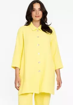 Блузка на пуговицах Yoek, желтый