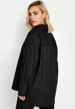 Блузка на пуговицах Yours Clothing, антрацит