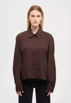 Блузка на пуговицах ZAYLA Won Hundred, коричневый