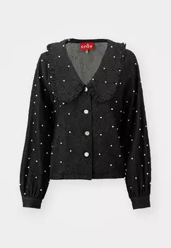Блузка на пуговицах ZENA Cras, черный