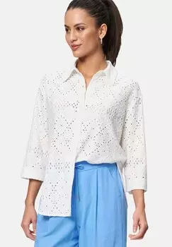 Блузка на пуговицах zero, белый