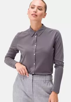 Блузка на пуговицах zero, серый
