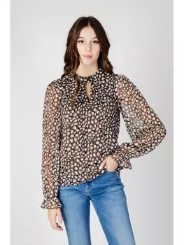 Блузка на размер Vila, черный