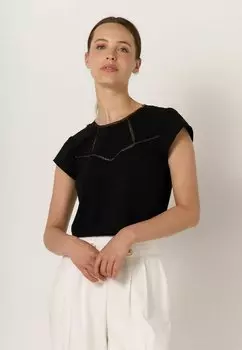 Блузка NAF NAF, цвет black