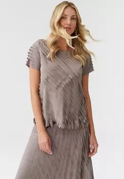 Блузка Nako TATUUM, коричневый