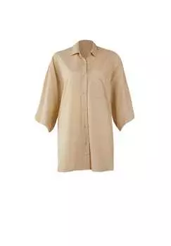 Блузка наллае рубашка летняя блузка Barts, бежевый