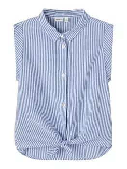 Блузка name it, цвет dusty blue