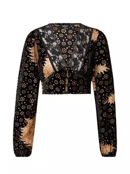 Блузка Nasty Gal, черный