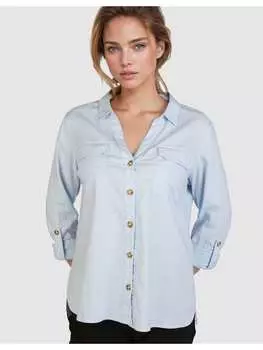 Блузка Navigazione, светло-синий