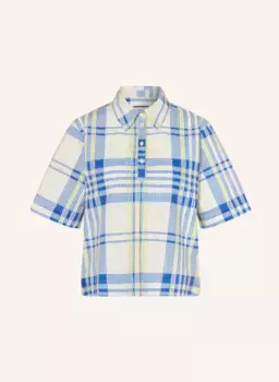 Блузка нелинаа Armedangels, синий