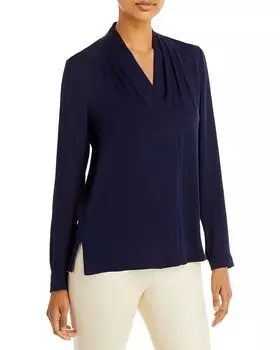 Блузка Nellie из смесового шелка со складками Kobi Halperin