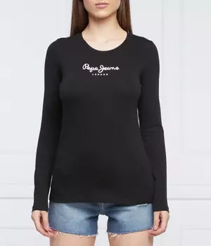 Блузка New Virginia Pepe Jeans London, черный