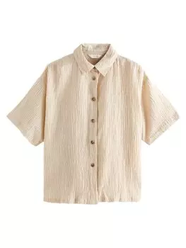 Блузка Next, бежевый