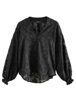 Блузка Next Blouse, черный