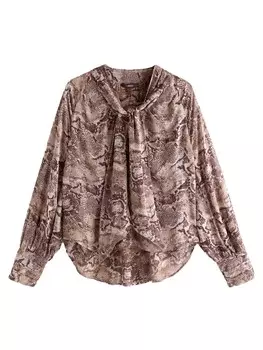 Блузка Next Blouse, коричневый