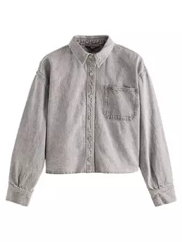 Блузка Next Blouse, серый деним