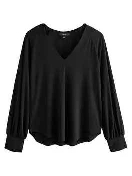 Блузка Next, черный