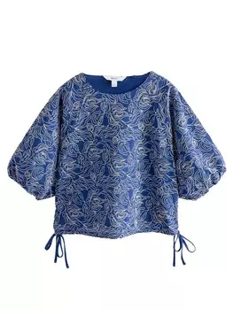 Блузка Next, цвет Gentian