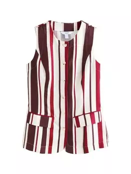 Блузка Next, цвет Red/Merlot