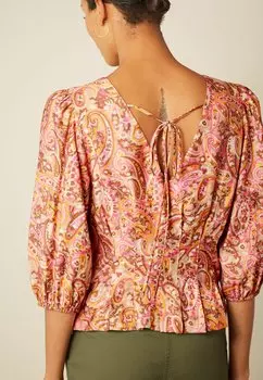 Блузка Next, кремовый