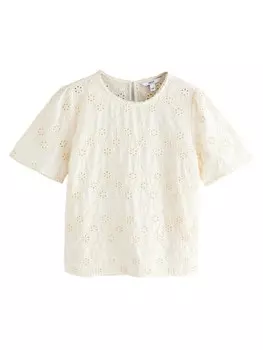 Блузка Next, кремовый