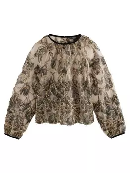 Блузка Next, золотой