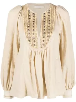 Блузка Nidia Mes Demoiselles, бежевый