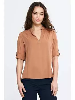 Блузка Nife, светло-коричневый