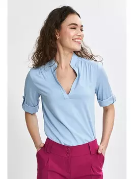Блузка Nife, светло-синий
