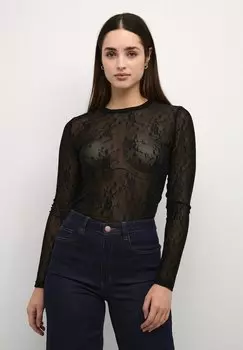 Блузка NIKKA LS Kaffe, глубокий черный