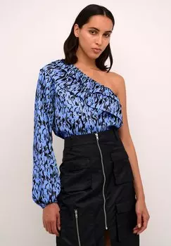 Блузка NIKOLEKB Karen by Simonsen, Светло-синий