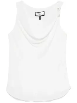 Блузка NISSA с пирсингом, белый