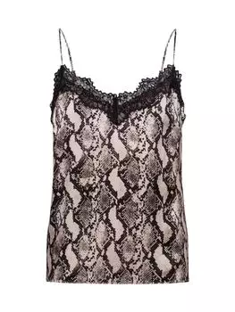 Блузка NMPH, цвет beige schwarz