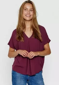 Блузка Nmph НУРИККА, цвет port royal