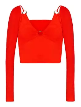 Блузка No Matter What, красный