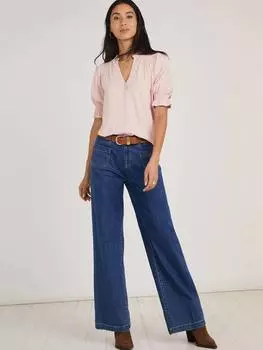 Блузка noa с рюшами на воротнике Baukjen, цвет Powder Pink