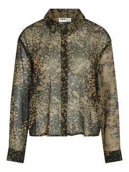 Блузка Noisy may, коричневый