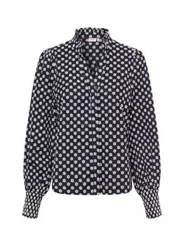 Блузка нуальби Nmph, индиго