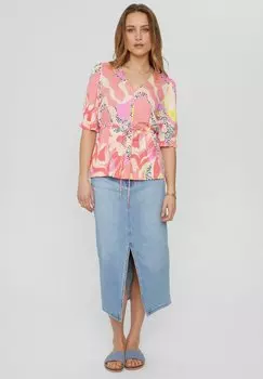 Блузка Numoni Nmph, розовый