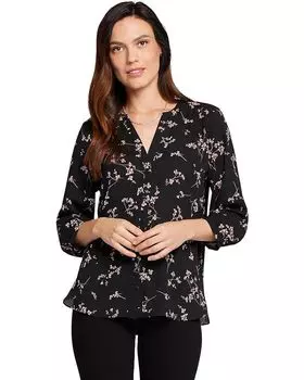 Блузка NYDJ Pintuck Blouse, цвет CYNTHIANA
