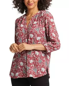 Блузка NYDJ Pintuck, цвет multi